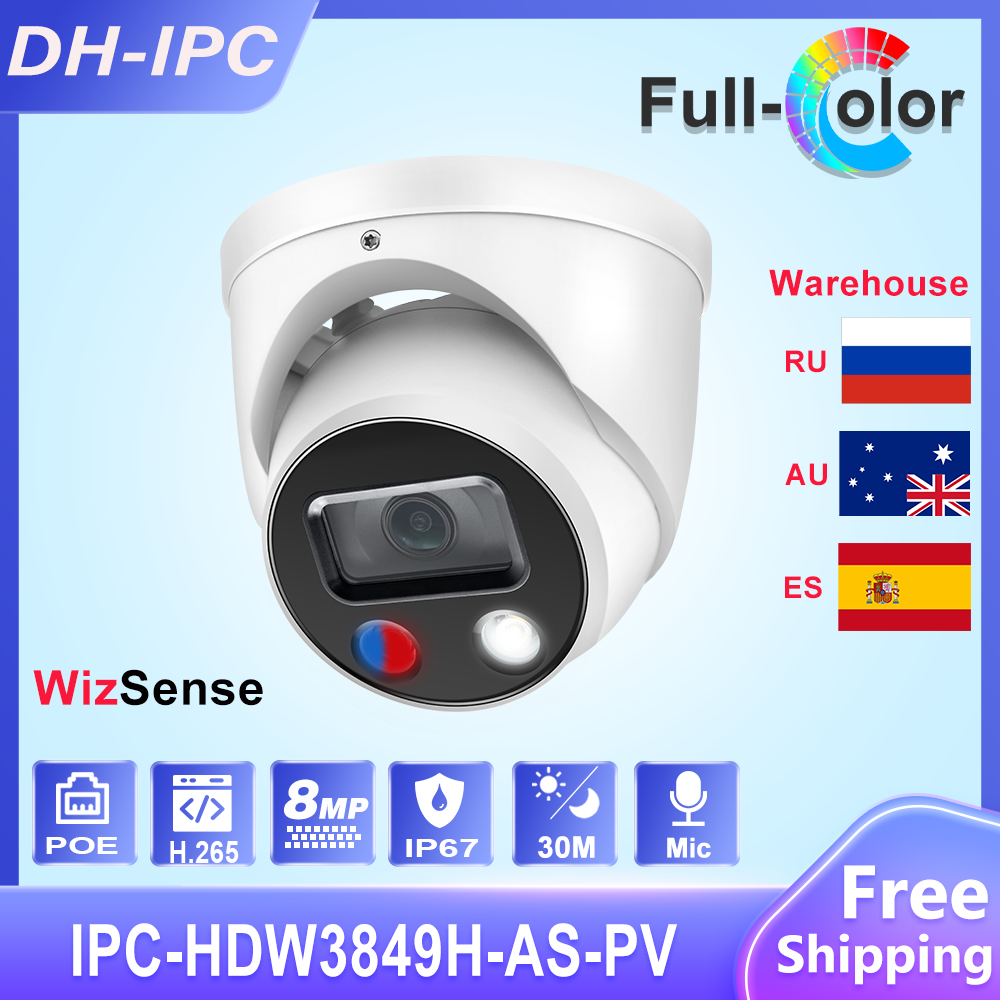 Dahua IP ī޶ 8MP Ǯ ÷ IPC-HDW3849H-AS-PV Wi..